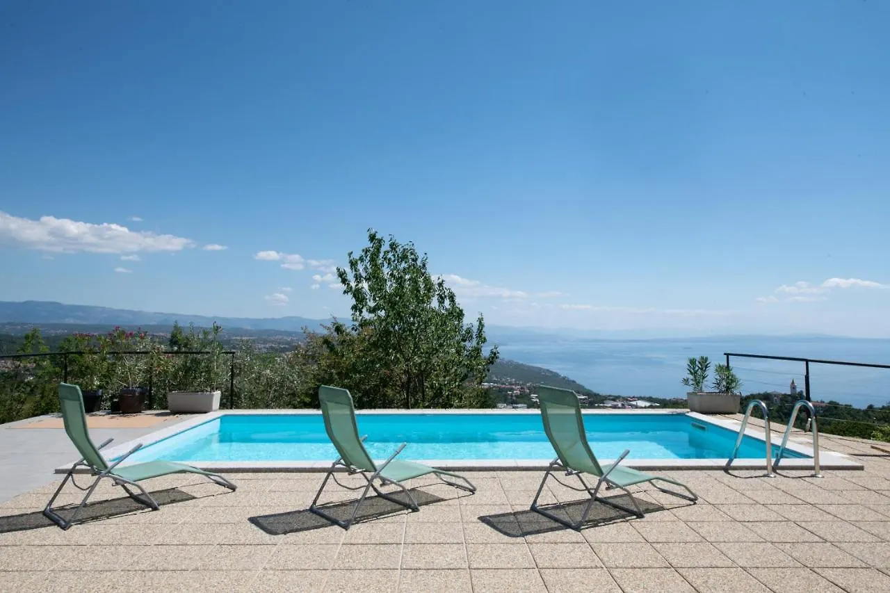 Villa Kruno, With The Pool And Spectacular Sea View Opatija 0*,